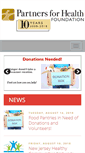 Mobile Screenshot of partnersfdn.org